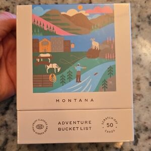 Montana Adventure Bucket List Card Deck